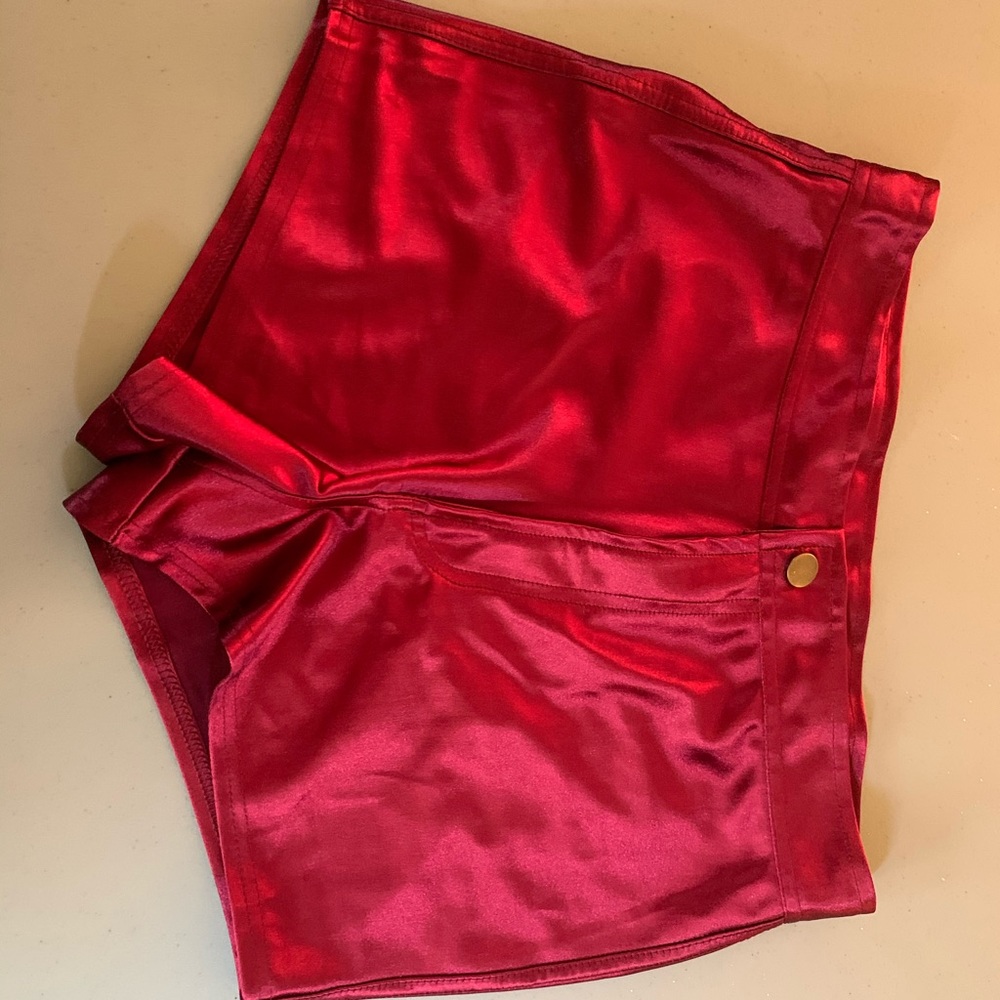 Cherry High waisted shorts